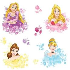 Fairies and Pixies Wall Decor RoomMates Disney Princess Floral Peel & Stick Wall Decals