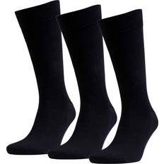 Amanda Christensen True Combed Cotton Socks 3-pack - Black