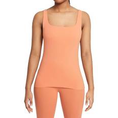 Nike Yoga Luxe Shelf-Bra Tank Women - Healing Orange/Apricot Agate