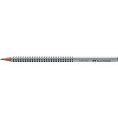 Bleistifte Faber-Castell Grip 2001 Graphite Pencil 2H Silver