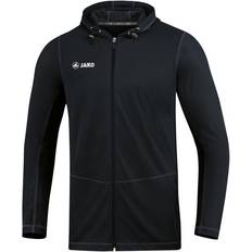JAKO Run 2.0 Hooded Jacket Unisex - Black