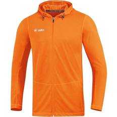 Orange Hoodies JAKO Run 2.0 Hooded Jacket Unisex - Neon Orange