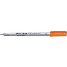 Water Based Textile Pen Staedtler 311 Lumocolor Non-permanent Superfine Orange (10)