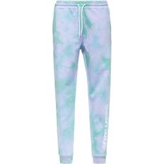 Hype Unisex Adult Tie Dye Continu8 Jogging Bottoms - Purple/Green