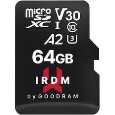 GOODRAM Minnekort GOODRAM IRDM M2AA microSDXC Class 10 UHS-I U3 V30 A2 64GB