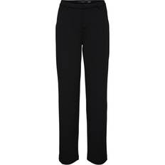 Anzughosen - Damen - L Vero Moda Zamira Normal-High Trouser - Black
