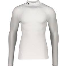 Men - White Base Layers Under Armour ColdGear Compression Mock Men - White /Black