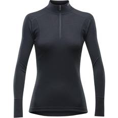 Devold Hiking Half Zip Neck Top Women - Black