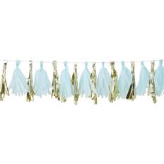 Ginger Ray Garlands Tassel Blue/Gold