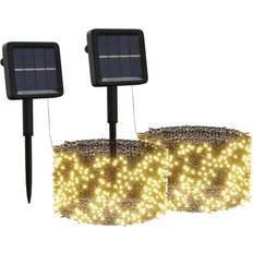 Battery-Powered Fairy Lights & Light Strips vidaXL 2x200 2-pack Fairy Light 200 2