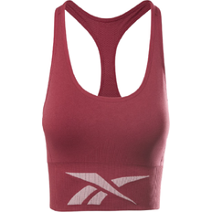 Reebok Workout Ready Seamless Sports Bra - Punch Berry