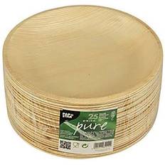 Papstar Disposable Plates Palm Leaf 25-pack