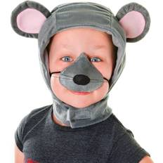Bristol Novelty Kids Mouse Hood and Nose Accessories Set