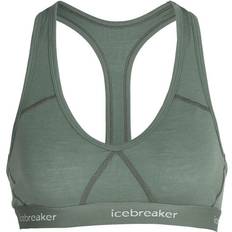 Dame - Ski BH-er Icebreaker Sprite Racerback Sports Bra - Sage