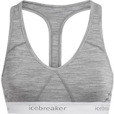 Icebreaker Sprite Racerback Sports Bra - Metro Heather