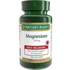 Natures Bounty Magnesium 250mg 100 Stk.