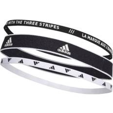 Herren Stirnbänder Adidas Training Headbands 3-pack Unisex - Black/White/White