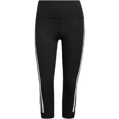 Adidas Optime Trainicons 3-Stripes 3/4 Leggings Women - Black