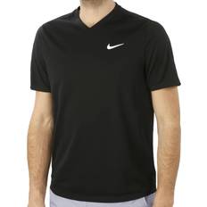 Nike Court Dri-FIT Victory Tennis T-shirt Men - Black/Black/White