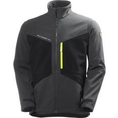 Helly Hansen Herre - Softshelljakke Jakker Helly Hansen Aker Softshell Jacket - Slate Grey/Black