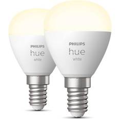 Lyskilder Philips Hue W Luster EU P45 LED Lamps 5.7W E14