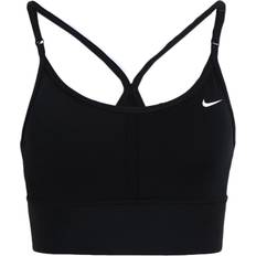 Buy Nike W NK INDY PRO CN LONG LINE BRA - Black/White