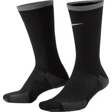 Reflektoren Socken Nike Spark Cushioned Crew Running Socks Unisex - Black