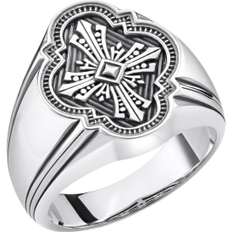 Siegelringe Thomas Sabo Cross Signet Ring - Silver