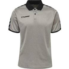 Hummel Authentic Functional Jersey Polo Shirt Men - Grey Melange
