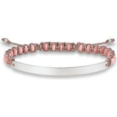 Thomas Sabo Love Bridge Bracelet - Silver/Brown/Pink