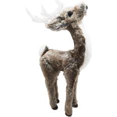 Christmas bauble DKD Home Decor Reindeer Polyester (19 x 15 x 46 cm)