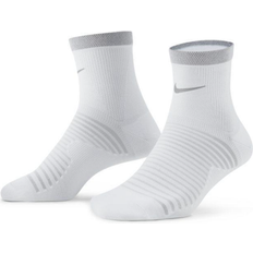 Reflektoren Socken Nike Spark Lightweight Running Ankle Socks Unisex - White