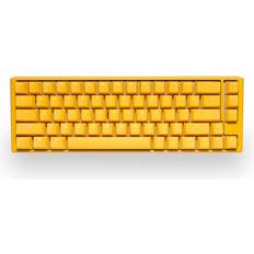 Cherry MX Brown - Tenkeyless (TKL) Tastaturer Ducky DKON2167ST One 3 SF Yellow RGB Cherry MX Brown (Nordic)