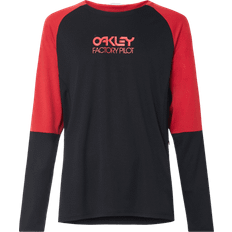 Oakley Switchback Long Sleeve Trail T-shirt Men - Blackout