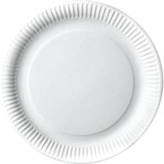Papstar Disposable Plates Pure 29cm White 25-pack