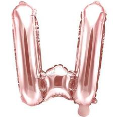 PartyDeco Bogstav Ballon Rosegold W 35 cm