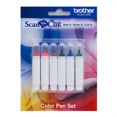 Stifte Brother CAPEN1 Scan-N-Cut Colour Pen Set White
