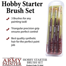 Wasserbasiert Malzubehör Hobby Starter Brush Set