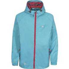 Turquoise - Women Rain Jackets & Rain Coats Trespass Qikpac Unisex Waterproof Packaway Jacket - Aquatic