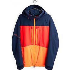 Burton AK Gore-Tex 2L Swash Jacket Men - Dress Blue/Fiesta Red/Clownfish Orange