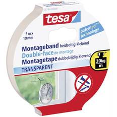 TESA Powerbond 55744-00001-02 Transparent 5000x19mm