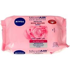 Water wipes Nivea MicellAIR Skin Breathe Micellar Wipes With Rose Water