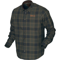 Polyester - XL Skjorter Härkila Metso Active Shirt - Willow Green Check