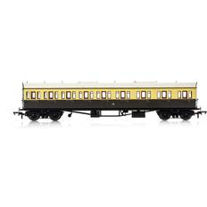 Hornby GWR Collett 57 Bow Ended E131 Nine Compartment Composite Right Hand 6627 Era 3