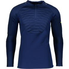 Nike Therma-FIT Strike Winter Warrior Football Drill Top Men - Blue Void/Blue Void/Volt