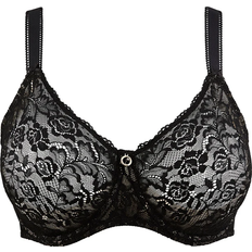 Aubade Rosessence Comfort Full Cup Bra - Black