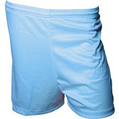 Precision Junior Micro Stripe Football Shorts - Sky Blue (01718)
