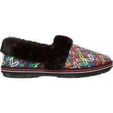 Kunstpelz Hausschuhe Skechers JGoldcrown BOBS Too Cozy Lodge Love W - Black/Multi