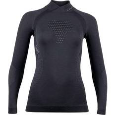 UYN Fusyon UW Long Sleeve Shirt Women - Black/Anthracite/Anthracite