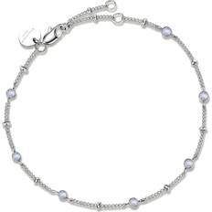 Rosefield Bracelet - Silver/Blue